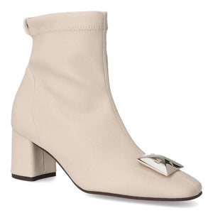 Beige Beluga Ankle Boots 24373