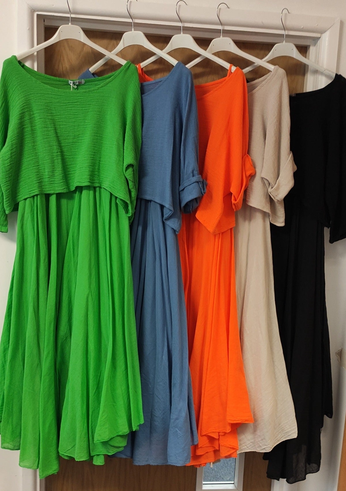 Asymmetric 2 in 1 Dress
