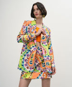 Load image into Gallery viewer, Vibrant Floral Print Blazer 33-1001
