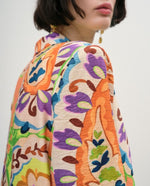 Load image into Gallery viewer, Vibrant Floral Print Blazer 33-1001
