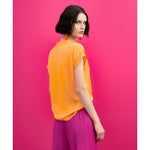 Load image into Gallery viewer, V-Neck Crushed Satin Top 33-2108
