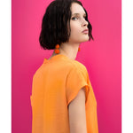 Load image into Gallery viewer, V-Neck Crushed Satin Top 33-2108
