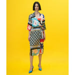 Load image into Gallery viewer, Floral Pattern Wrap Dress 33-3347
