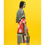 Load image into Gallery viewer, Floral Pattern Wrap Dress 33-3347
