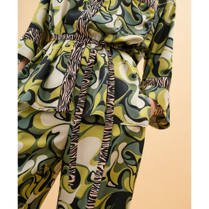 Oversize Printed Shirt 33-7019