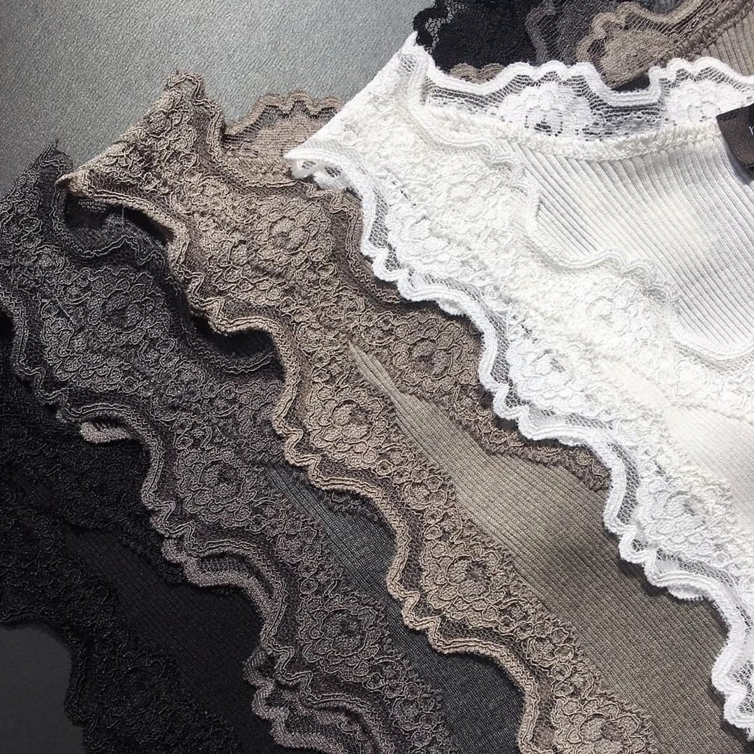 Rosemunde silk lace top 5405 - Lucindas on-line