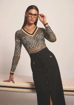 Load image into Gallery viewer, Zebra Print Jumper AW045 - Lucindas on-line
