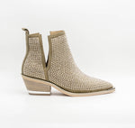 Load image into Gallery viewer, Cristal Suede Ankle boots with Rhinestones
