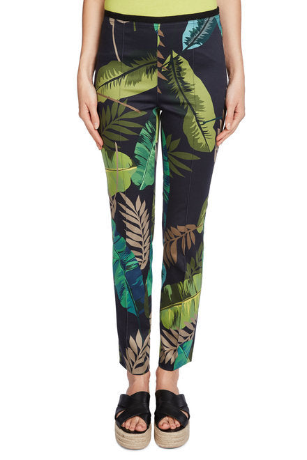 Leaf Print Trousers 61087