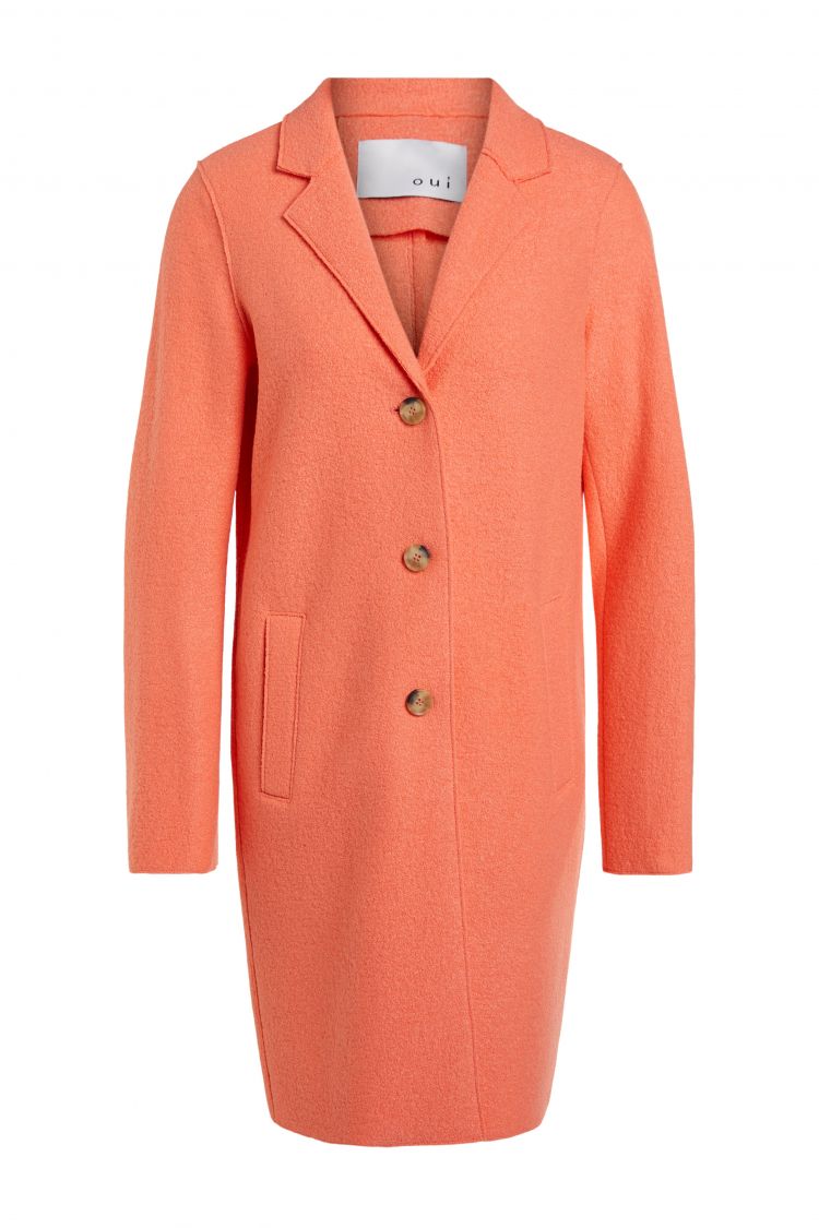 Classic Wool Coat in Apricot 2682