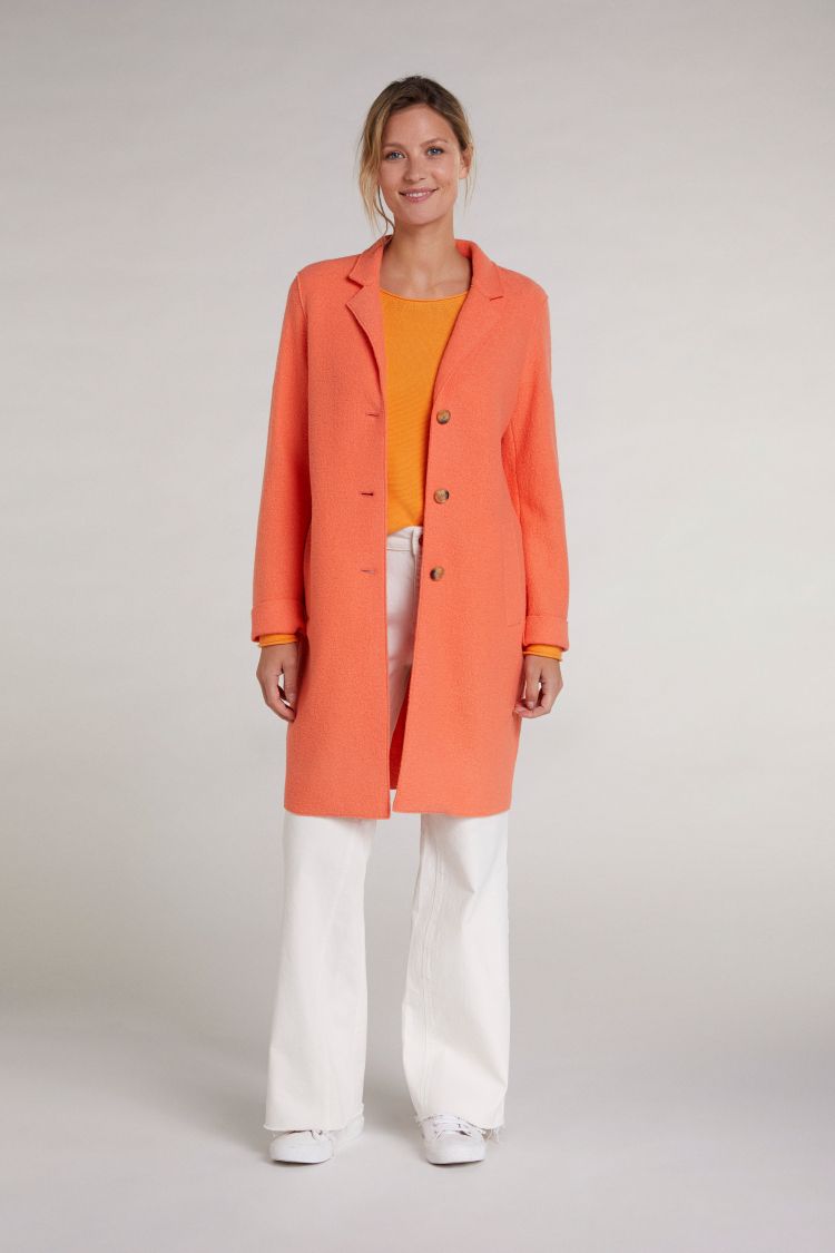 Classic Wool Coat in Apricot 2682