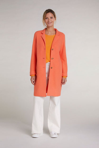 Classic Wool Coat in Apricot 2682