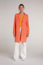 Load image into Gallery viewer, Classic Wool Coat in Apricot 2682
