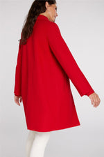 Load image into Gallery viewer, Classic Wool Coat in Cherry Red 3704
