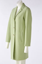 Load image into Gallery viewer, Classic Wool Coat in Light Green 6072
