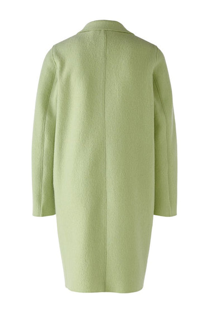 Classic Wool Coat in Light Green