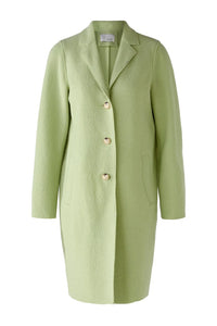 Classic Wool Coat in Light Green 6072