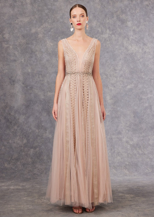 Jewelled Maxi Dress 96412