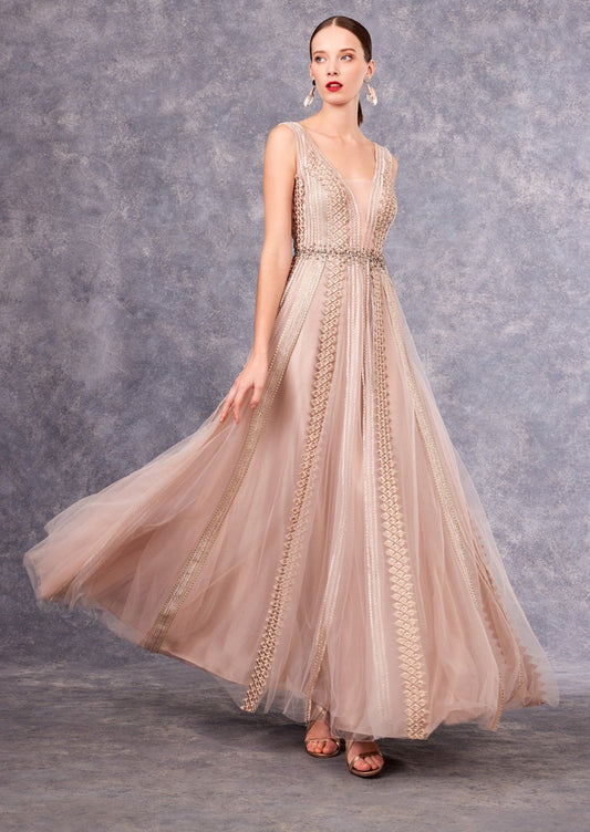 Jewelled Maxi Dress 96412