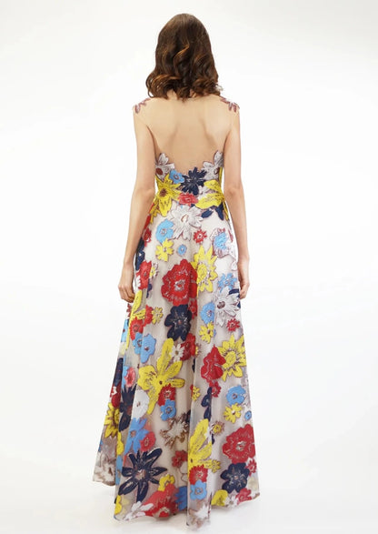 Floral Maxi Dress 96430