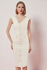 Load image into Gallery viewer, Martixa Green Grape Dress
