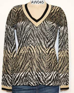 Load image into Gallery viewer, Zebra Print Jumper AW045 - Lucindas on-line
