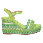 Load image into Gallery viewer, Sevillano Square Toe Suede Wedge
