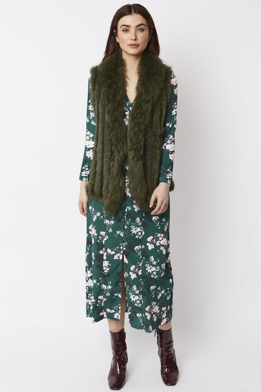 Jayley Faux Fur Gilet - Lucindas on-line