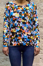 Load image into Gallery viewer, Graffiti Print Twinset CWT201 - Lucindas on-line
