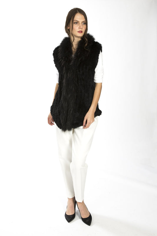 Jayley Faux Fur Gilet - Lucindas on-line