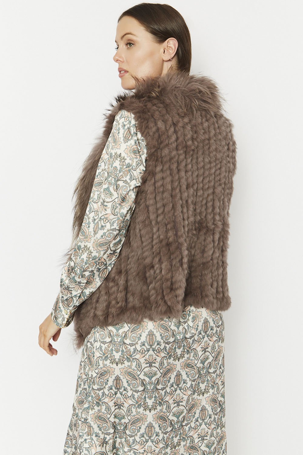 Jayley Faux Fur Gilet - Lucindas on-line