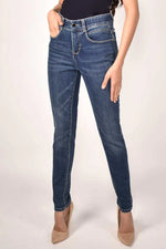 Load image into Gallery viewer, Denim Shape Lifting Straight Leg Jeans 213126U
