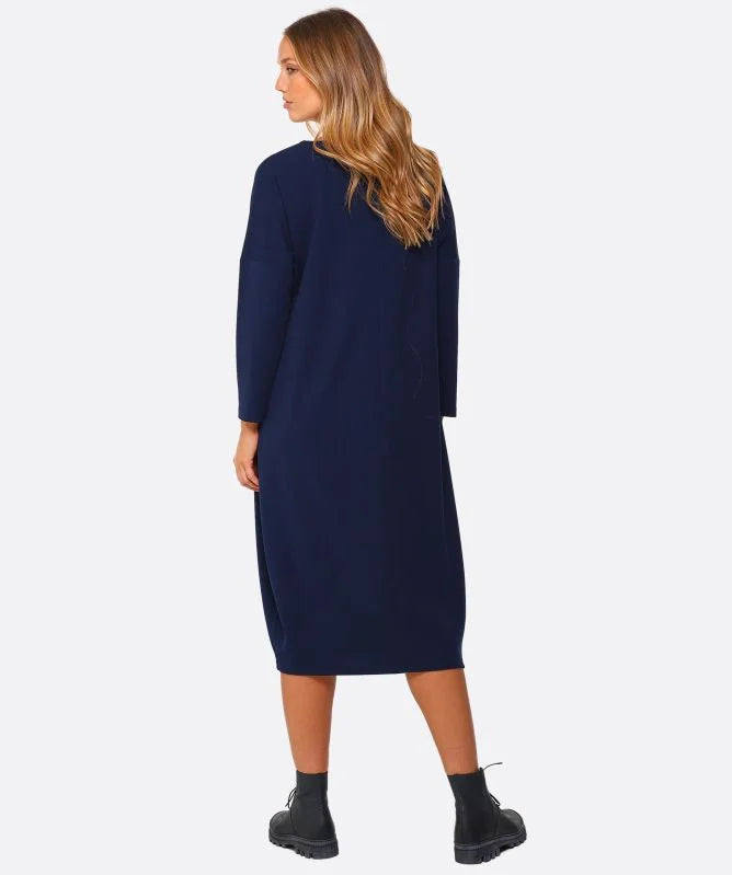 Asymmetric Zip Dress 36006