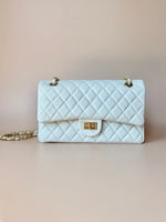 Load image into Gallery viewer, Jennifer Ivory Mini Quilted Classic Handbags
