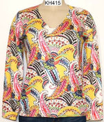 Load image into Gallery viewer, Vibrant Paisley Print Jumper KH415 - Lucindas on-line
