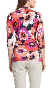 Marc Cain Floral Jersey Top - Lucindas on-line