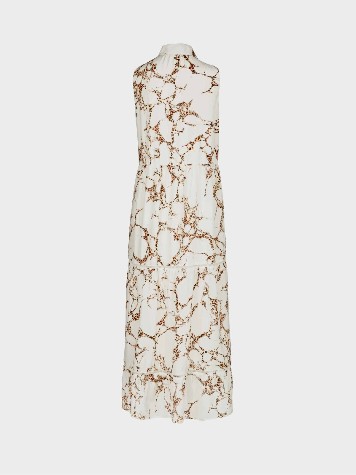 Marc Cain Silk Blend Dress with Animal Print