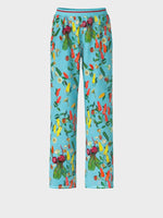 Load image into Gallery viewer, Straight Trousers with Veggie Print
