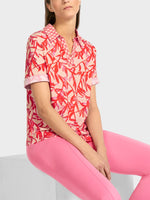 Load image into Gallery viewer, Polo Shirt with Pattern mix
