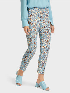 Marc Cain Slim Fit Printed Trousers