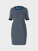 Load image into Gallery viewer, Polka Dot Jersey Knitted Dress
