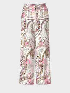 Paisley Print Relaxed Fit Trousers