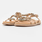 Load image into Gallery viewer, Suede Snake Sandals
