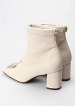 Load image into Gallery viewer, Beige Beluga Ankle Boots 24373
