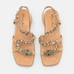 Load image into Gallery viewer, Suede Snake Sandals
