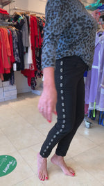 Load and play video in Gallery viewer, Italian Designer Pull-on Pants
