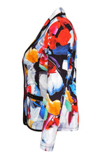 Load image into Gallery viewer, Vibrant Printed Cotton Blazer 23621
