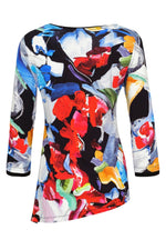 Load image into Gallery viewer, Asymmetric Tunic Top 23613
