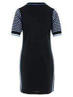 Load image into Gallery viewer, Polka Dot Jersey Knitted Dress
