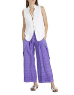 Load image into Gallery viewer, White Linen Gilet
